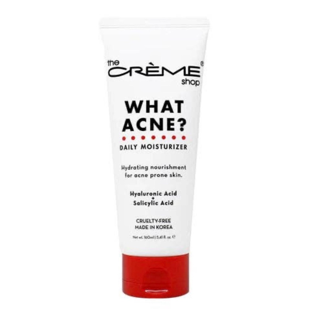 💕NWT The Crème Shop - What Acne Daily Moisturizer. Part of 3 for $25